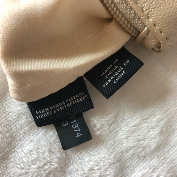 Express Leather Gold Wristlet Clutch Vegan - Picture 5 of 6